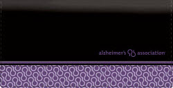 Alzheimer's Association® - Leather Check CheckBooks Cover
